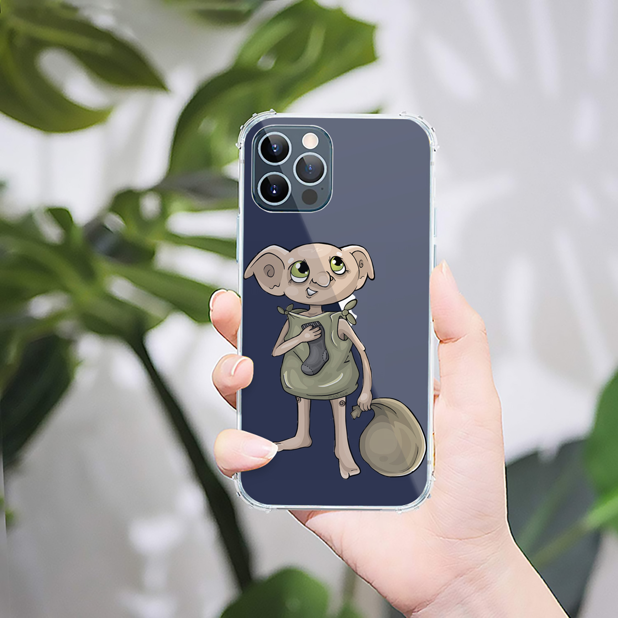（画像用） Harry Potter ハリー・ポッターシリーズ 【iPhone 12シリーズ対応】透明スマホケース（クリアソフトケース）